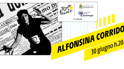 Alfonsina Corridora , la prima donna che ha partecipato al Giro d'Italia