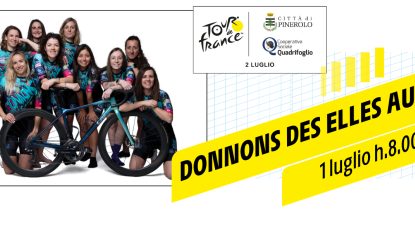 Il club Donnons des elles au vélo J-1 e la sua squadra di 9 cicliste amatoriali 
