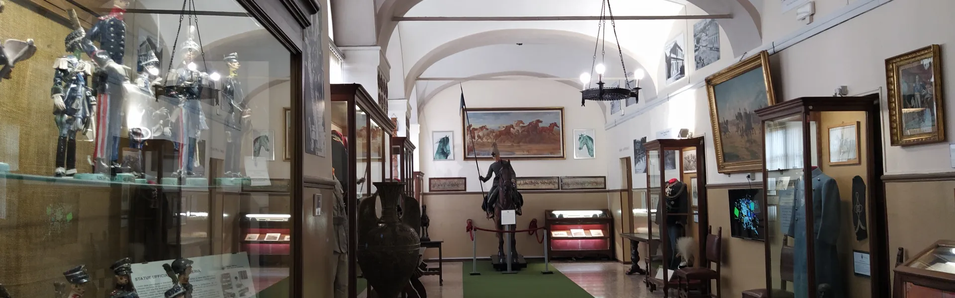 Museo Storico dell'Arma di Cavalleria, interno